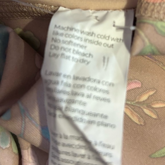 Fabletics Leggings PureLux Ultra High Waist Cropped Leggings Saguaro Floral XS - Picture 11 of 14